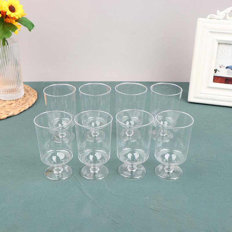 Mousse Tasse Pudding Tasse Gelee Tasse Hohe Glas Einweg Kunststoff Tasse Transparent