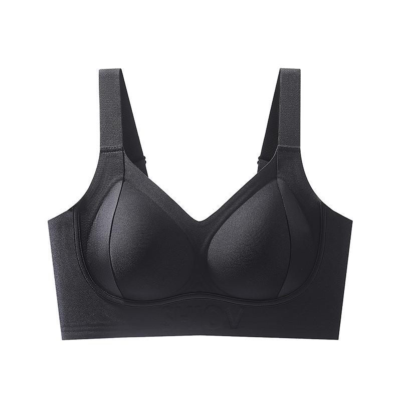 Bezešvá měkká podpůrná podprsenka proti povisání s želé zády pro ženy - Plus size