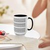 Această cană de cafea cu mesaj ascuns, creativă, nouă cană de cafea neagră distractivă pentru bucătărie ceramică