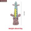 Plush Crocodile Dog Toys, Large Dog Toys, Unbreakable Teeth Grinding and Teeth Cleaning Dog Toys