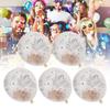 10Pcs Latex Transparent Balloon with   Words for Birthday Party Wedding Anniversary Decorate