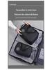 Men's Double-Layer Waterproof Toiletry Bag - Large Capacity Travel Organizer