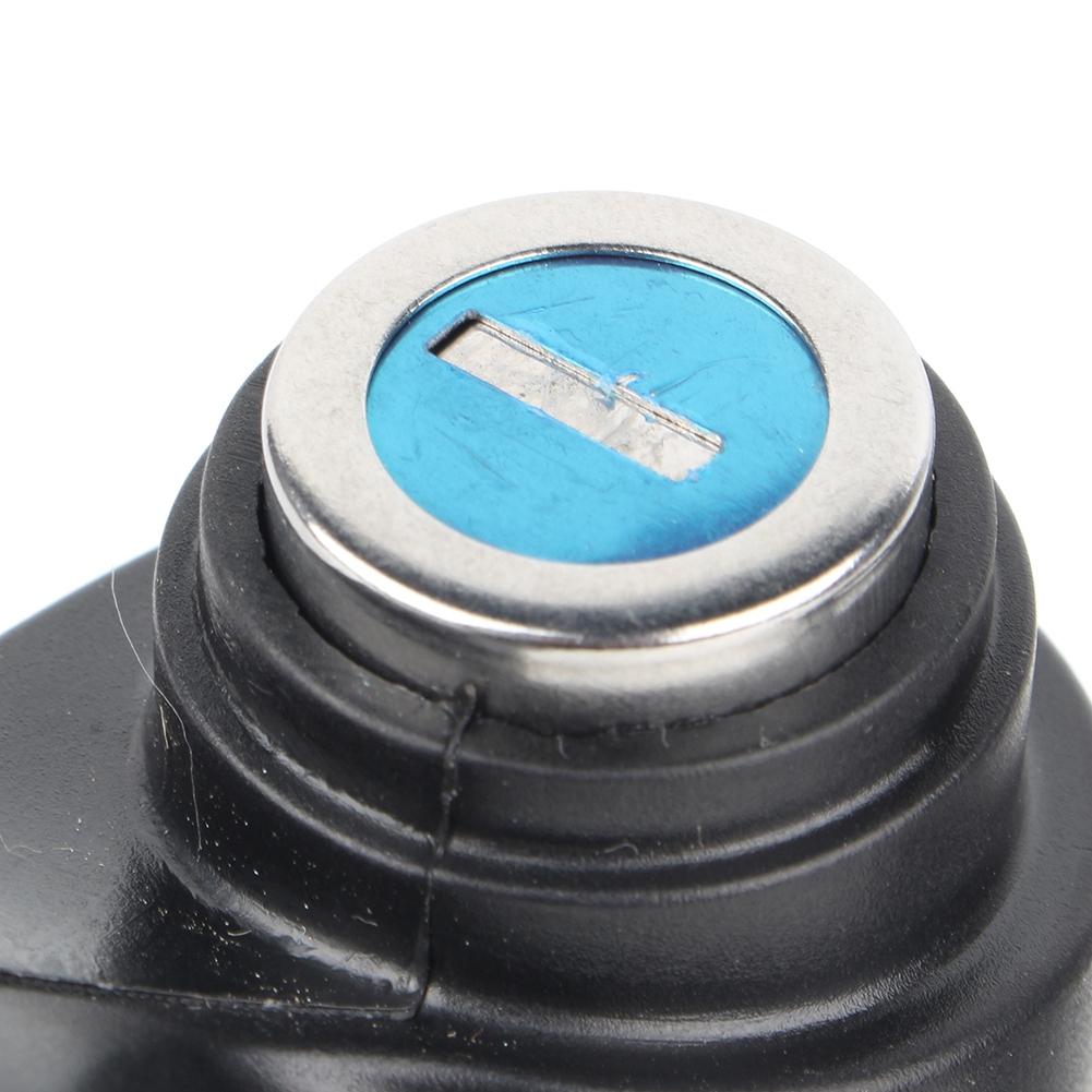 Throttle Voltmeter with Green Digital Voltage Display and Lock for E Bike Scooter Tricycle