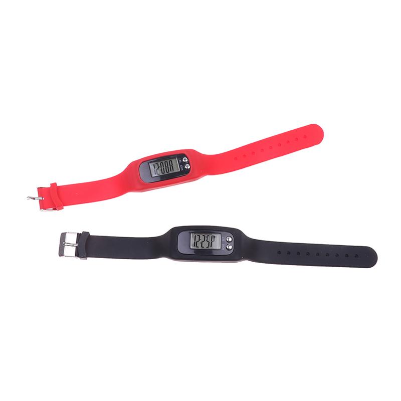 Orologio Digitale Braccialetto Sportivo da Corsa in Silicone Contapassi Calorie Passi