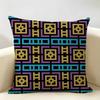 Imazighen Kabyle Jewelry Cushion Cover Natural Linen Organic Fabric DoubleSided Printing Room Sofa Decor Pillow Case