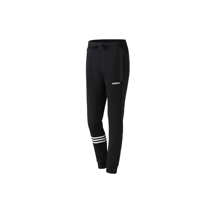 (WMNS) adidas Essentials Motion Pack Pants Asia Sizing  Black White  Women s DT7282 S