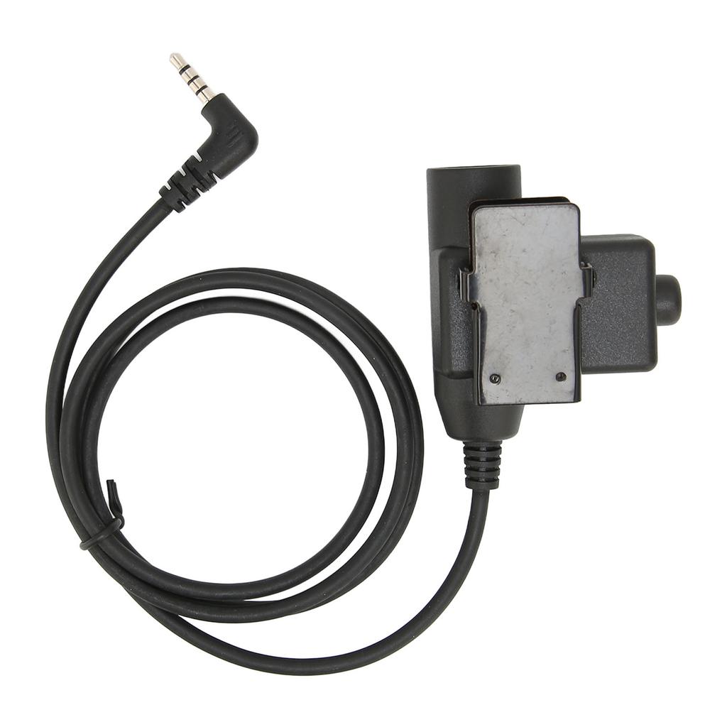 U94 PTT Headset System Adapter Throat Mic Earpiece with U94 PTT for Xiaomi 1S2S Walkie Talkies