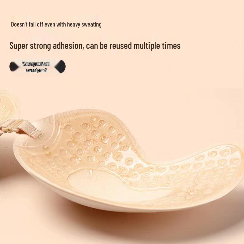 Mango Silicone Nipple Covers: Invisible Push-Up Bra for Summer & Wedding Dresses