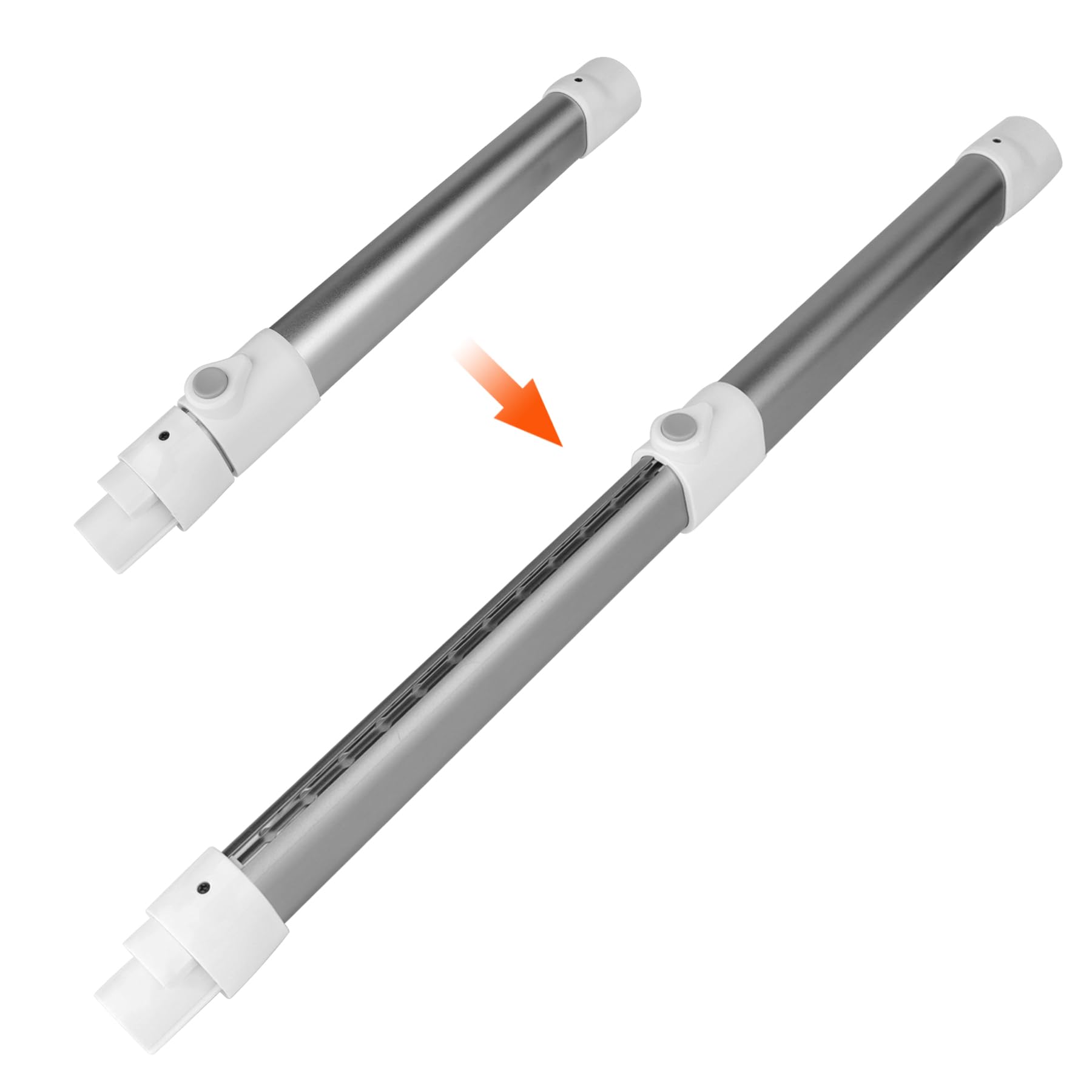 

EOVOLA Compatible with Dyson V6 DC62 DC61 DC59 DC58 Adjustable Telescopic Extension Long Pipe Replacement Parts Accessories Replacement Parts for