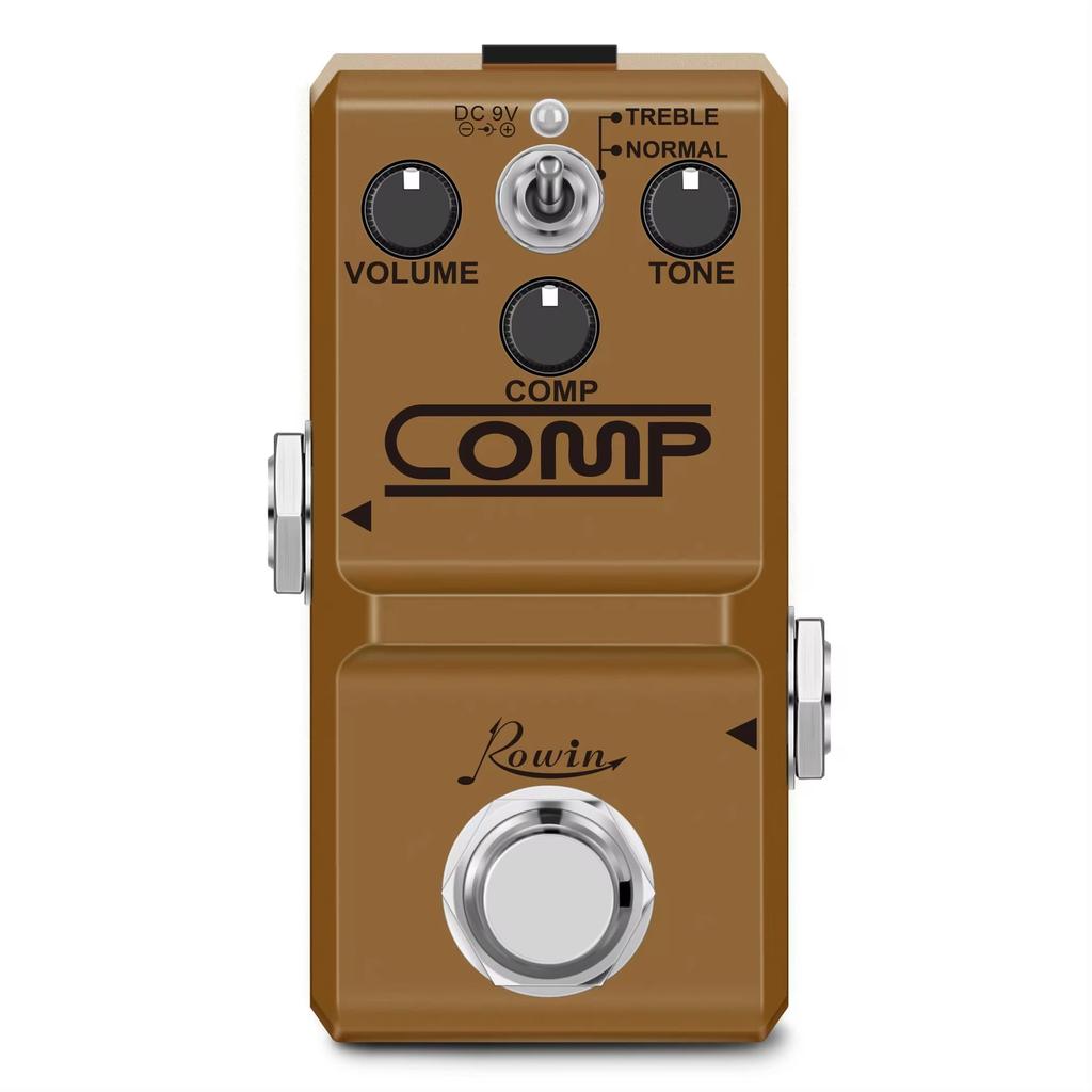 Rowin Noise Gate Pedal Gitarre Delay Chorus Vibrolo Phaser Flanger Booster Kompressor Bass Equalizer Effekte Fuzz Overdrive DIST