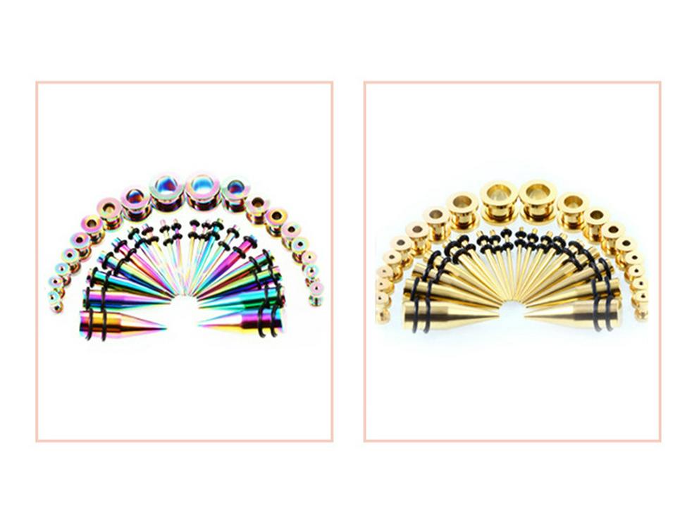European-American Spike Auricle Large Size Ear Expander Piercing Jewelry