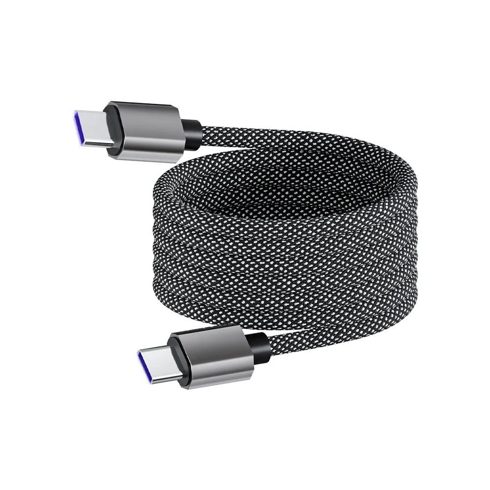 111W Magnetic Cable USB C To Type C Fast Charger for iPhone11 Xiaomi USB A To TypeC Data Charging Wire tablets MacBook Samsung