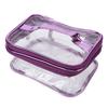 Cosmetic Bag Portable Transparent PVC Makeup Bag Toiletry Storage Organizer for Travel