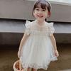 Rochii de tort pufoase pentru fete Fusta din plasă Broderie Volană Costum de petrecere de Crăciun pentru copii Rochie de tutu de aniversare Îmbrăcăminte pentru copii