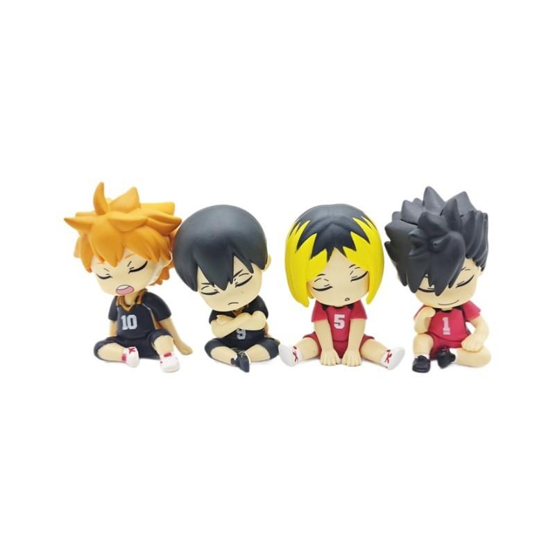 Toys Fun Haikyuu Shoulder To Shoulder Sleep Model Pvc Figure Collectible Blind Box