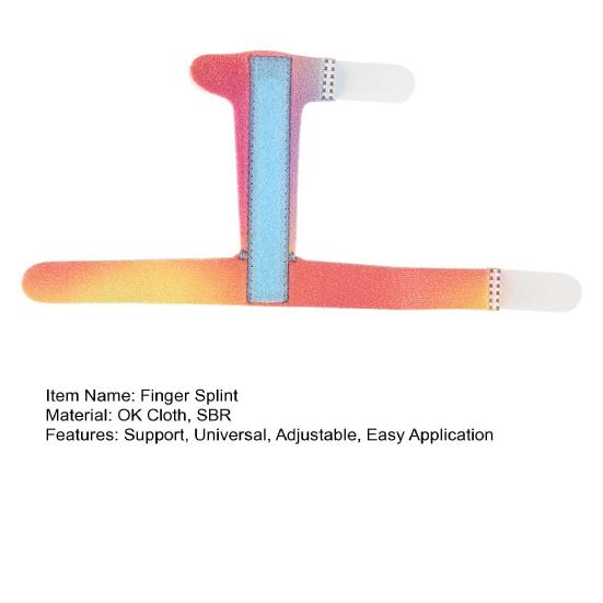 Trigger Finger Splint Universal Thumb Middle Index Little Ring Finger Adjustable Hand Splint Brace for Arthritis Mallet Finger Metacarpal Fractures