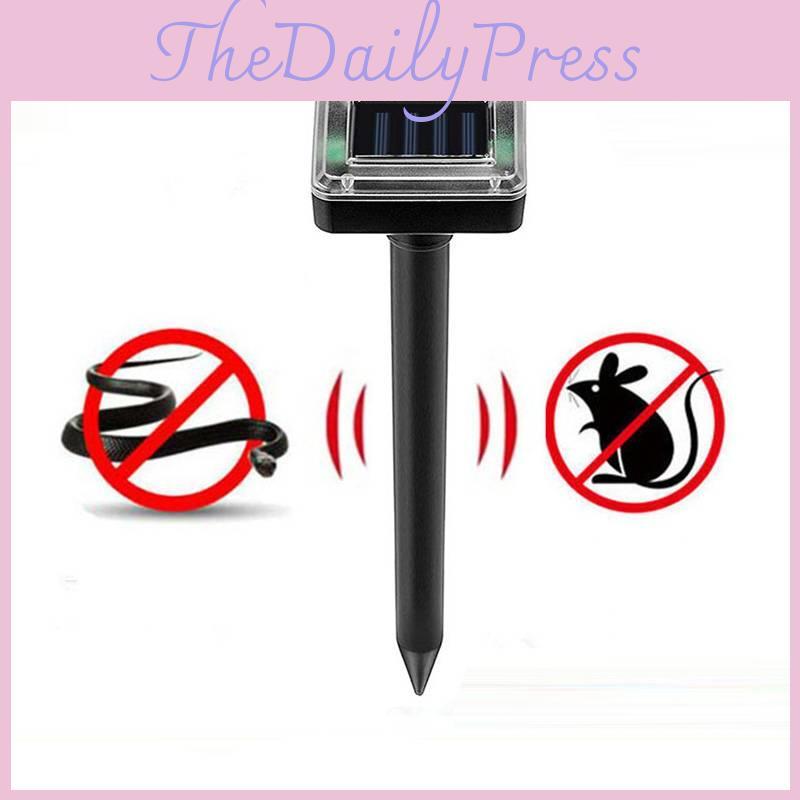 Quadratisches Solarbetriebenes Ultraschall Schlangen Nagetier Abwehrmittel Elektronisches Werkzeug Schädling