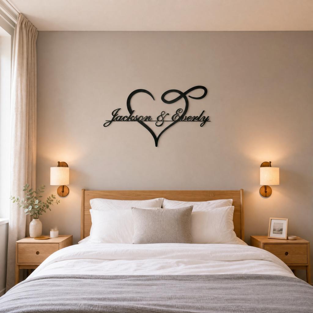 Wall Line Decor with Flowing Lines for Living Room Bedroom - 7