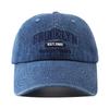 Baseball Snapback Adjustable Denim Stitching Embroidered Brooklyn Fashionable Trendy Caps Outdoor Casual Adult Wash Sports Golf Sun Hats For Women