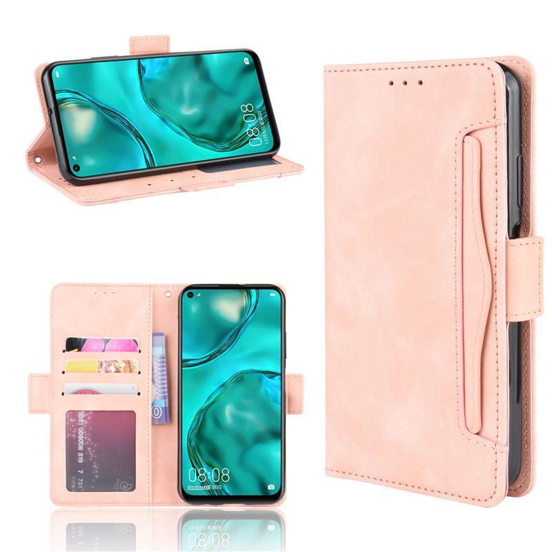 Huawei nova6SE/NOVA 7i Multi-Card Slot Leather Phone Case - Anti-Drop Wallet Cover
