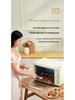 Large Capacity Electric Oven with Independent Temperature Control for Professional Baking, Mini Tarts, and Sweet Potatoes