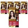 Elastin Salon De Ann Gray Hair Dye Cream Dark Brown 5 Pcs