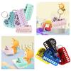 Musical Instrument Keychain Pendant Decorative Toy Gift for Music Enthusiasts