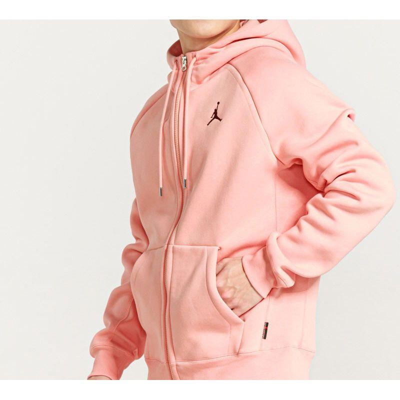 Jordan Embroidered Sports Hooded Jacket Men Jacket Pink CD8734-606