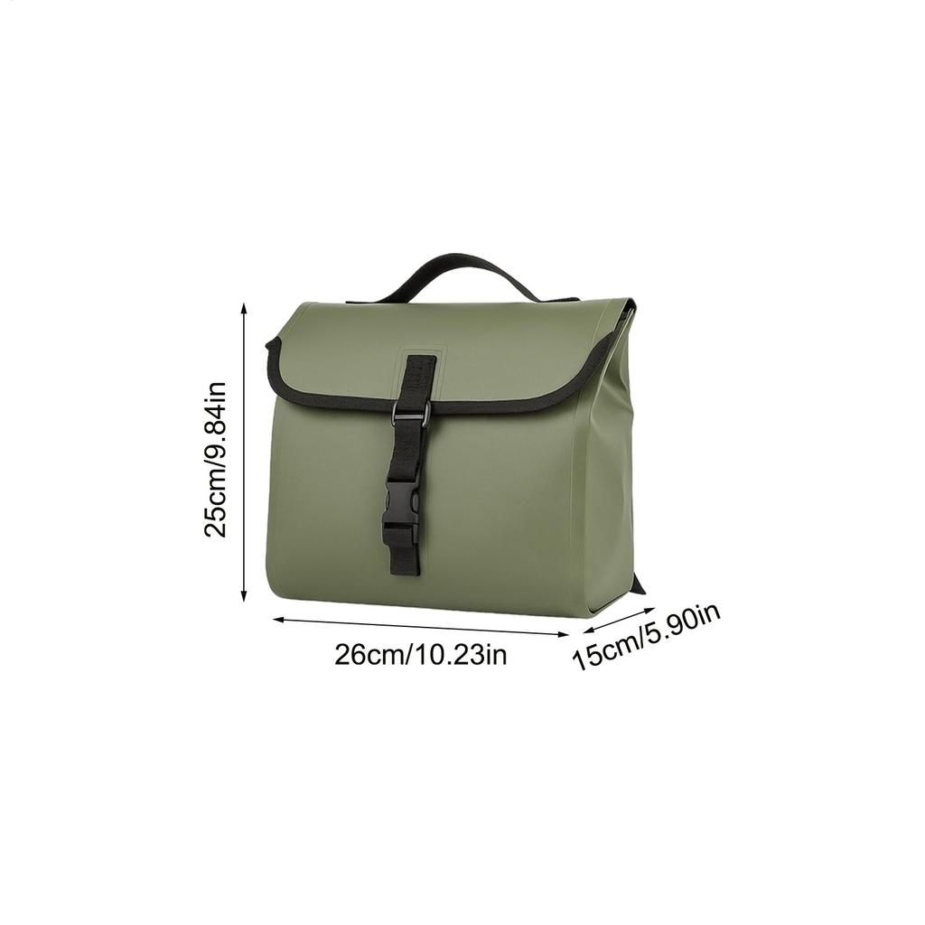 New Motorcycle Bag Waterproof Leather Case Large Capacity Motorcycle Bag Rear Seat Bag Tail Pack Multifunctional Crossbody Bag