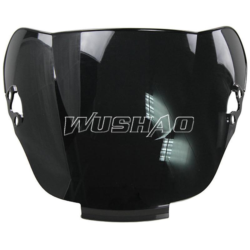 Мотоциклетный ветровик двойной пузырь для 1991 1992 1993 1994 Honda CBR600F CBR600F2 CBR 600 F 600F F2 94 черный