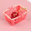 Shopping Basket Toys Kids Mini Supermarket Shopping Hand Basket Model Dollhouse