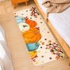 Podzimní Díkůvzdání Dýně Javorový List Kuchyňské Rohožky Vstupní Rohožka Dekor Protiskluzové Chodbové Balkónové Koberce Ložnicová Podložka na Nohy Dekor