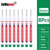 1-100 Stück 20mm Langer Kopf Markerstift Mehrzweck Holzbearbeitung Fliesen Dekoration Tiefloch Marker Stifte Rote/Schwarze/Blaue/Grüne Tinte