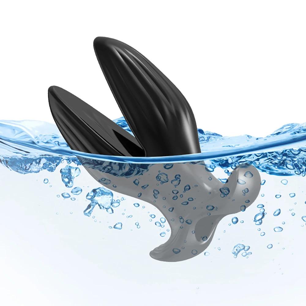 Hohler Analplug Butt Plug Dildo Anus Arsch Dilatator Einlauf Prostata-Massagegerät Stimulation Erwachsenenprodukte Sexspielzeug für Frau Mann Gay