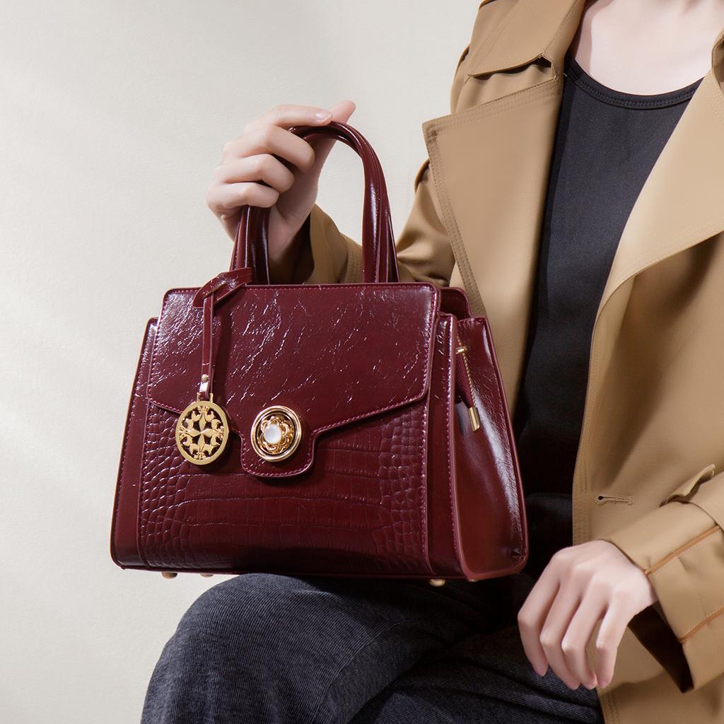 Mother'S Day Gift, Give Mother'S Bag, High-End Sense Atmosphere, Large-Capacity Women'S Handbag Crossbody