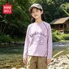 Girls' Long-Sleeve Quick-Dry T-Shirt