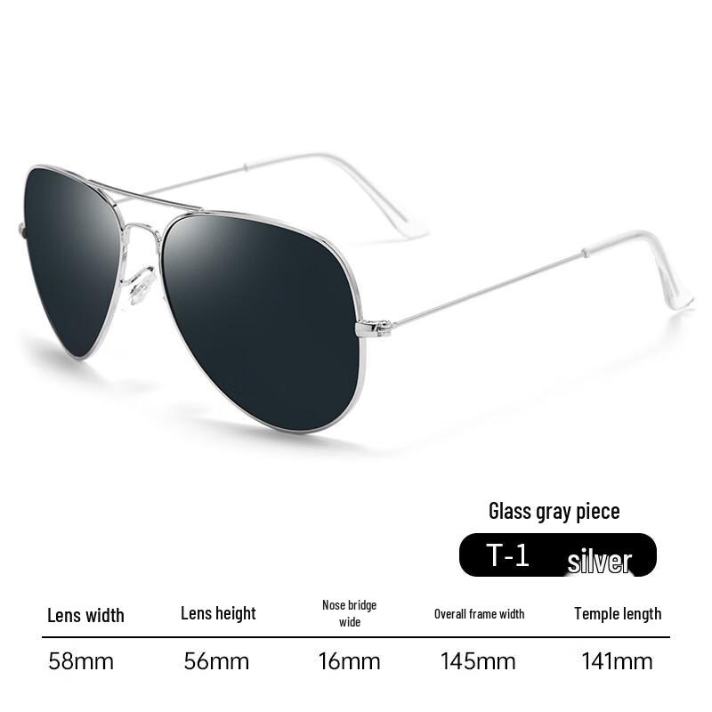 

Tanbeiman Men s Polarized Glass Aviator Sunglasses