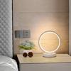 Creative LED Circular Ring Table Lamp Modern Bedside Lamp Home Decor Night Light  Desk