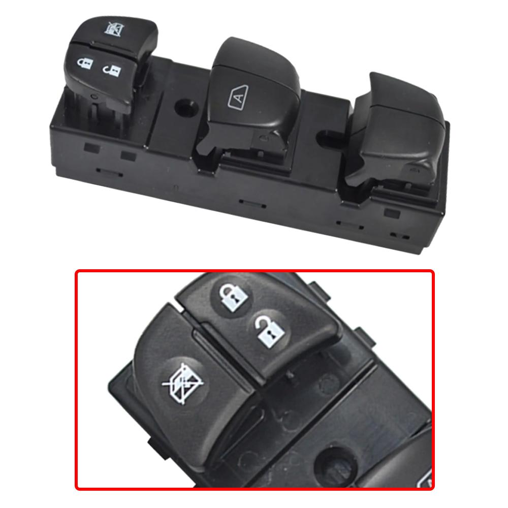Front Right Power Window Lifter Switch 19pins 25401-4JG0A For Nissan Tiida Enhanced Functionality Power Window Lifter Switch