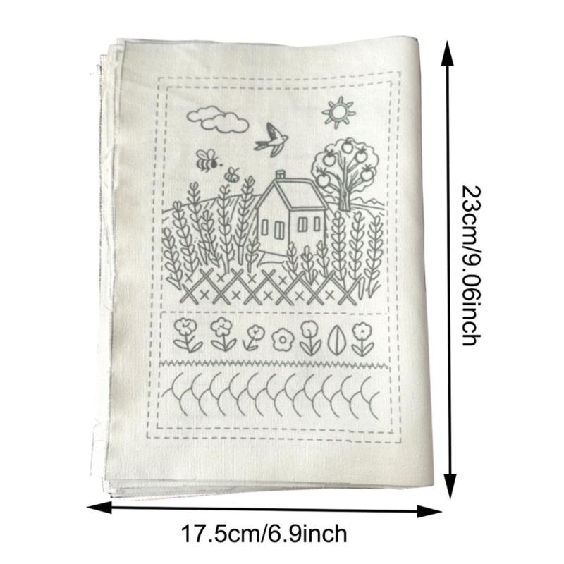 Complete Embroidery Book Sewing Books Set Includes Needle Thread Patterns And Step By Step Instructions