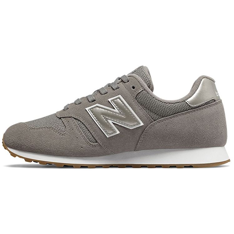 New Balance 373 Женские Каменно-серые Низкие Маратонские Беговые Кроссовки WL373DAG 36.5
