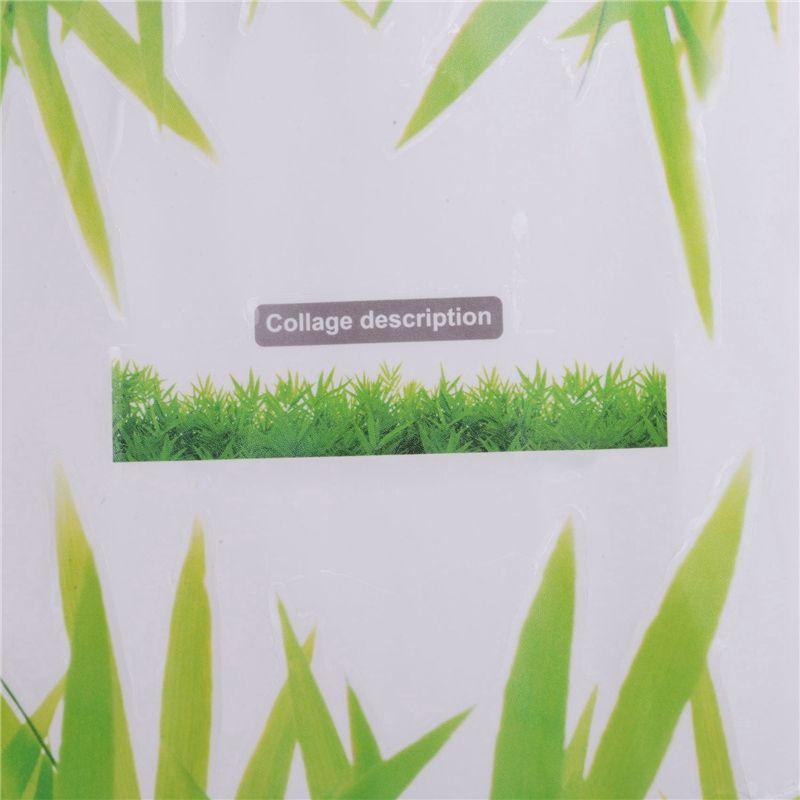 BHBL DIY Green Grass Wall Sticker Removable Wall Decor Waterproof Bedroom Mural Decal