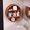 Miniature Dollhouse Bathroom Set: Toothbrush, Toiletries & Wall-mounted Storage Rack