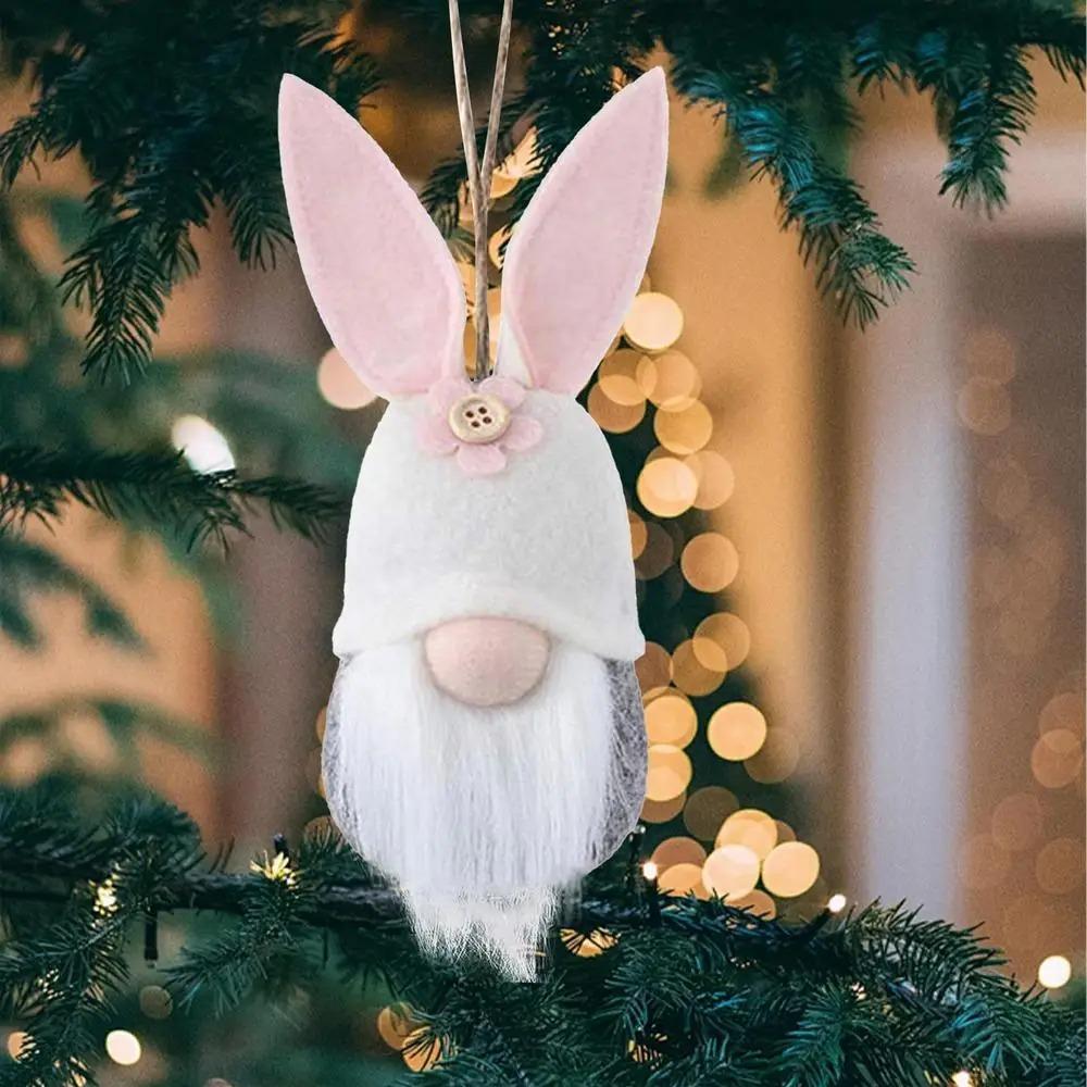 10pcs Cute Faceless Dwarf Doll Soft Happy Easter Decorations  Children Easter Gift