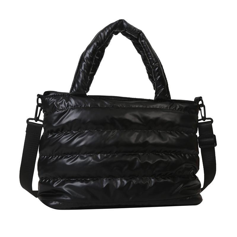 Large Capacity Street Fashion Tote Bag 2023 Winter New Style Korean Casual Handbag