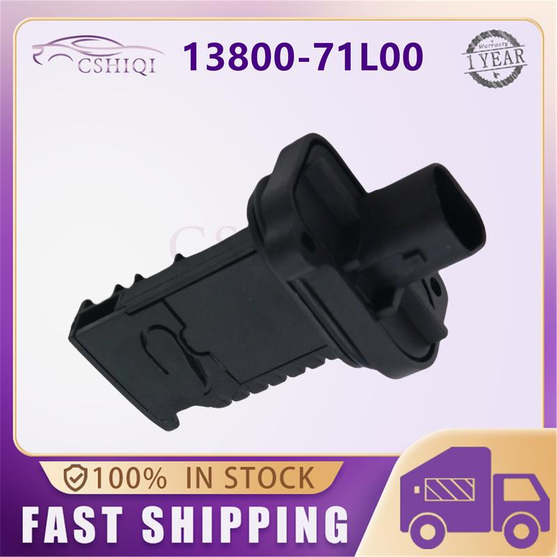13800-71L00 Mass Air Flow Meter MAF Sensor 4711610 0280218265 For Opel Agila Suzuki Sx4 Splash Swift Vitara Vauxhall Agila