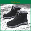 Women Snow Shoes For Tuinanle Winter Plush Warm Platform Couple Black Shoes Non Slip Mans Climbing Boots Plus Size 3647
