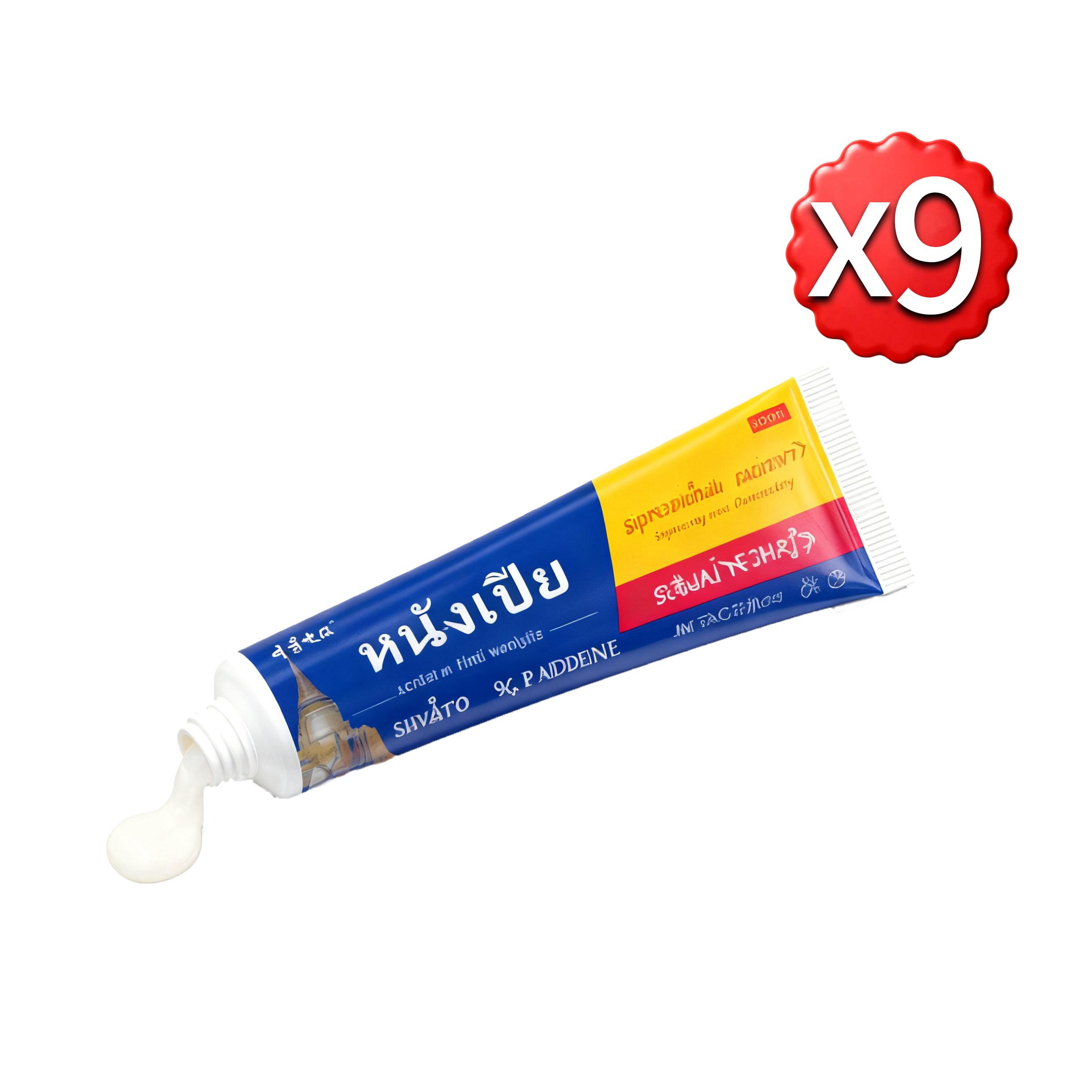 

Трав яний крем для сверблячої шкіри - Полегшує екзему та дерматит Ніжний для чутливої шкіри Натуральна суміш Pack of 9