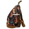 Commuter Backpack Women's Printed Backpack Travel Bag