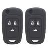 Cocolockey Silicone Rubber Car Key Cover Case For Chevrolet Cruze Aveo Malibu Cruze Spark Sail For Buick Keys Protection Holder
